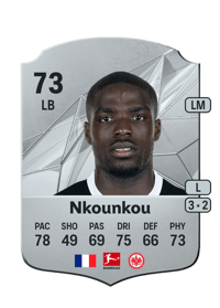 Niels Nkounkou Rare 73 OVR
