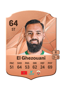 Mourad Daoudi El Ghezouani Rare 64 OVR