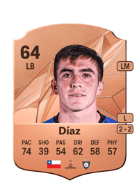 Leandro Díaz Rare 64 OVR
