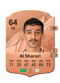 Nader Al Sharari Rare 64 OVR