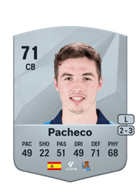 Pacheco Common 71 OVR