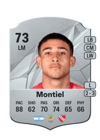 Santiago Montiel Rare 73 OVR