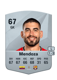 Víctor Mendoza Common 67 OVR
