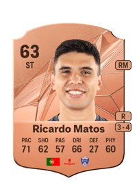 Ricardo Matos Rare 63 OVR