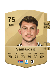 Lazar Samardžić Common 75 OVR