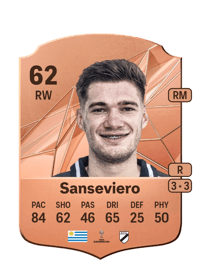 Lucas Sanseviero Rare 62 OVR