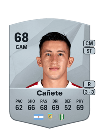 Ezequiel Cañete Common 68 OVR