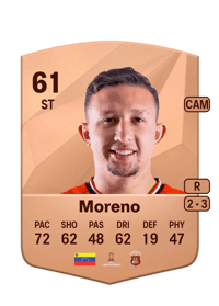 Enmanuel Moreno Common 61 OVR