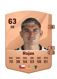 Benjamín Rojas Common 63 OVR