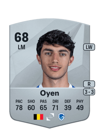 Luca Oyen Common 68 OVR