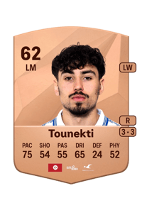 Sebastian Tounekti Common 62 OVR