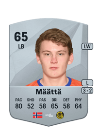 Isak Dybvik Määttä Common 65 OVR