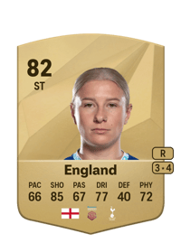 Bethany England Common 82 OVR