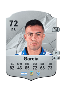 Joaquín García Rare 72 OVR