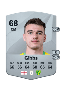Liam Gibbs Common 68 OVR