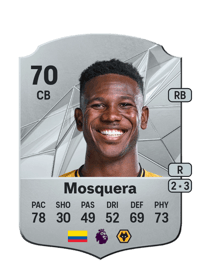 Yerson Mosquera Rare 70 OVR