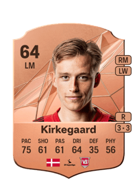 Kristian Kirkegaard Rare 64 OVR