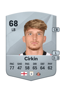 Dennis Cirkin Common 68 OVR