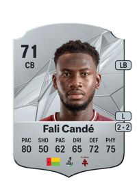 Fali Candé Rare 71 OVR