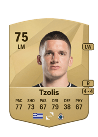 Christos Tzolis Common 75 OVR