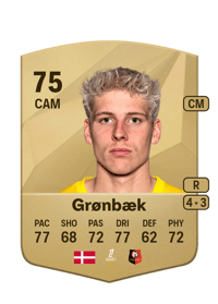 Albert Grønbæk Common 75 OVR