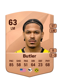 Justin Butler Common 63 OVR