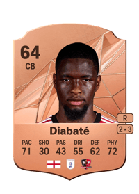 Cheick Diabaté Rare 64 OVR