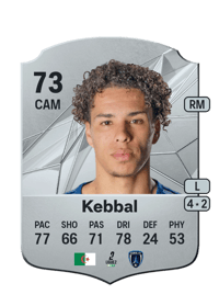 Ilan Kebbal Rare 73 OVR