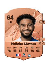 Théo Ndicka Matam Rare 64 OVR