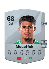 Aimen Moueffek Common 68 OVR