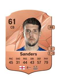 Jack Sanders Rare 61 OVR