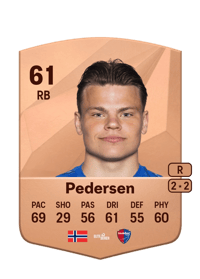 Fredrik Carson Pedersen Common 61 OVR