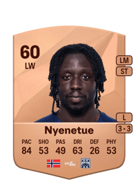 Franklin Nyenetue Common 60 OVR