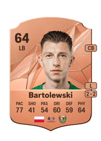 Mateusz Bartolewski Rare 64 OVR