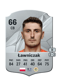 Aleks Ławniczak Rare 66 OVR