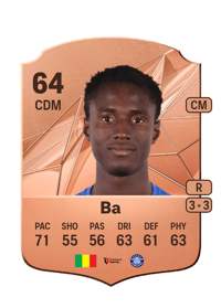 Mahamadou Ba Rare 64 OVR