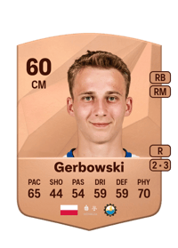 Fryderyk Gerbowski Common 60 OVR