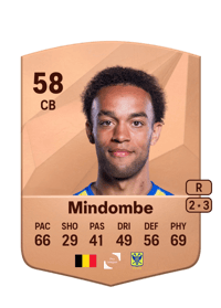 David Mindombe Common 58 OVR
