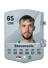 Mihailo Stevanovic Common 65 OVR