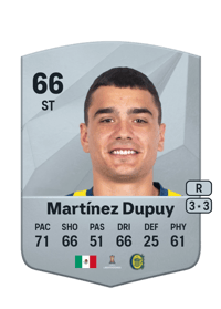 Luca Martínez Dupuy Common 66 OVR