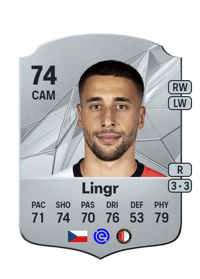Ondřej Lingr Rare 74 OVR