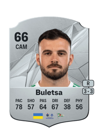 Sergiy Buletsa Rare 66 OVR