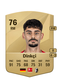 Eren Dinkçi Common 76 OVR