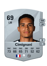 Yanis Cimignani Common 69 OVR