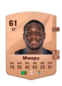 Francisco Mwepu Common 61 OVR