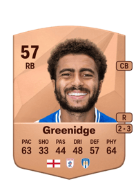 Will Greenidge Common 57 OVR