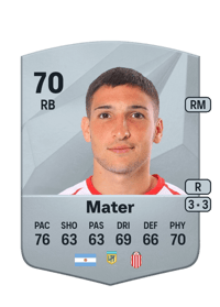 Facundo Mater Common 70 OVR