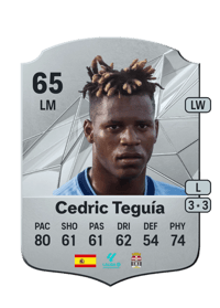 Cedric Teguía Rare 65 OVR