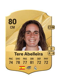 Tere Abelleira Rare 80 OVR