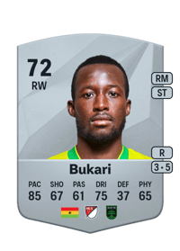 Osman Bukari Common 72 OVR